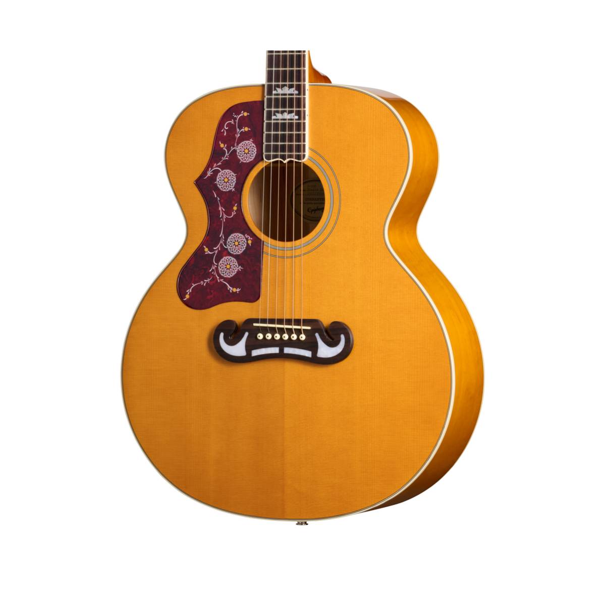 Epiphone J-200 Studio Acoustic Guitar Left Handed Natural w/ Pickup - EASJ2ANNH1L