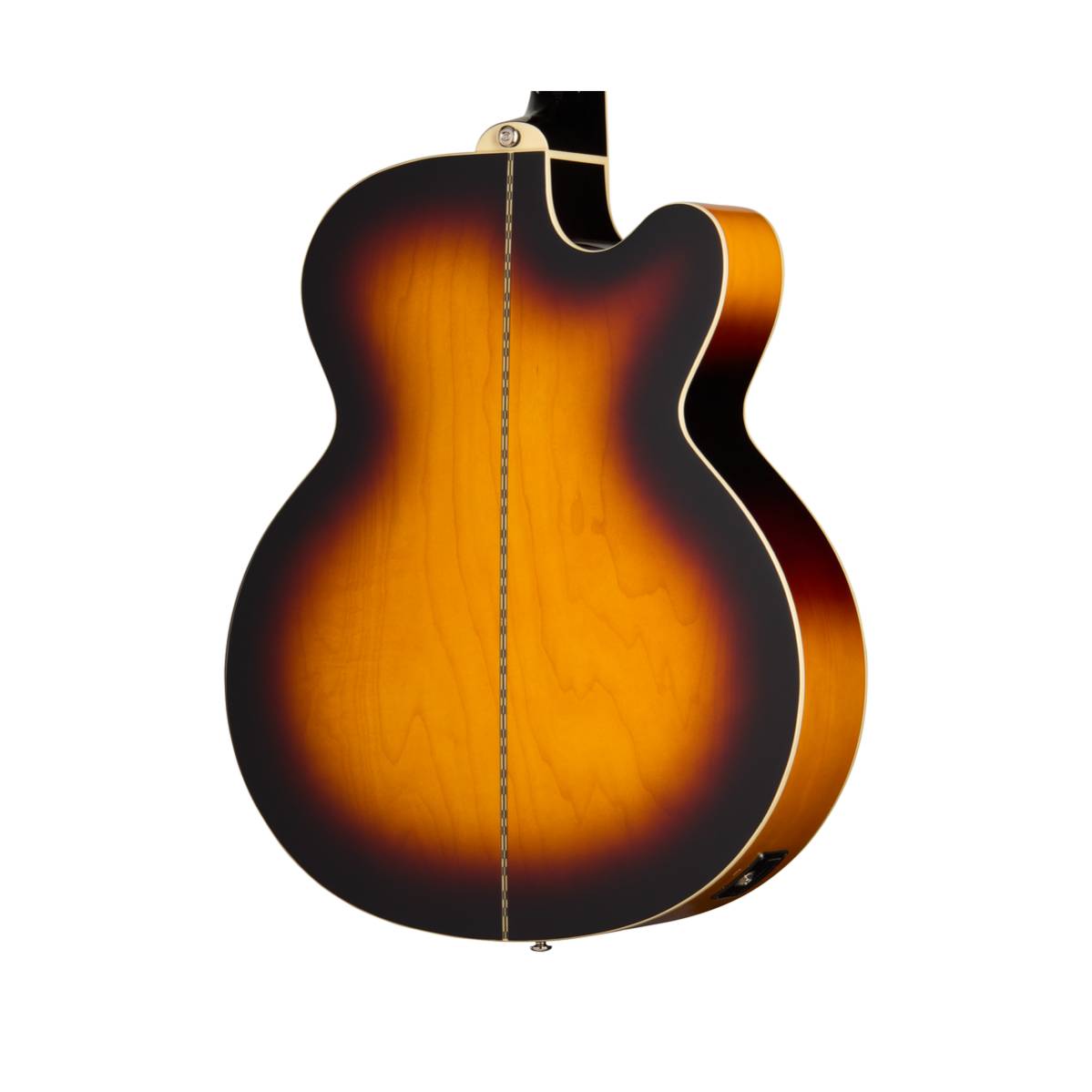 Epiphone J-200 Studio EC Acoustic Guitar Left Handed Vintage Sunburst w/ Pickup - EASJ2CVSNH1L