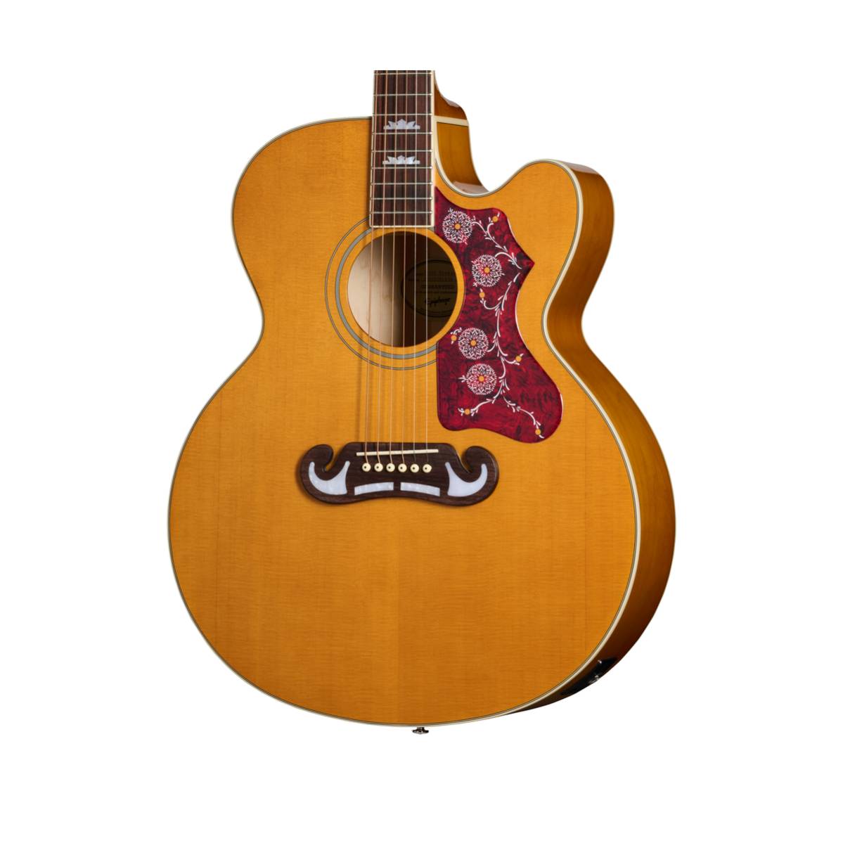 Epiphone J-200 Studio EC Acoustic Guitar Natural w/ Pickup - EASJ2CANNH1