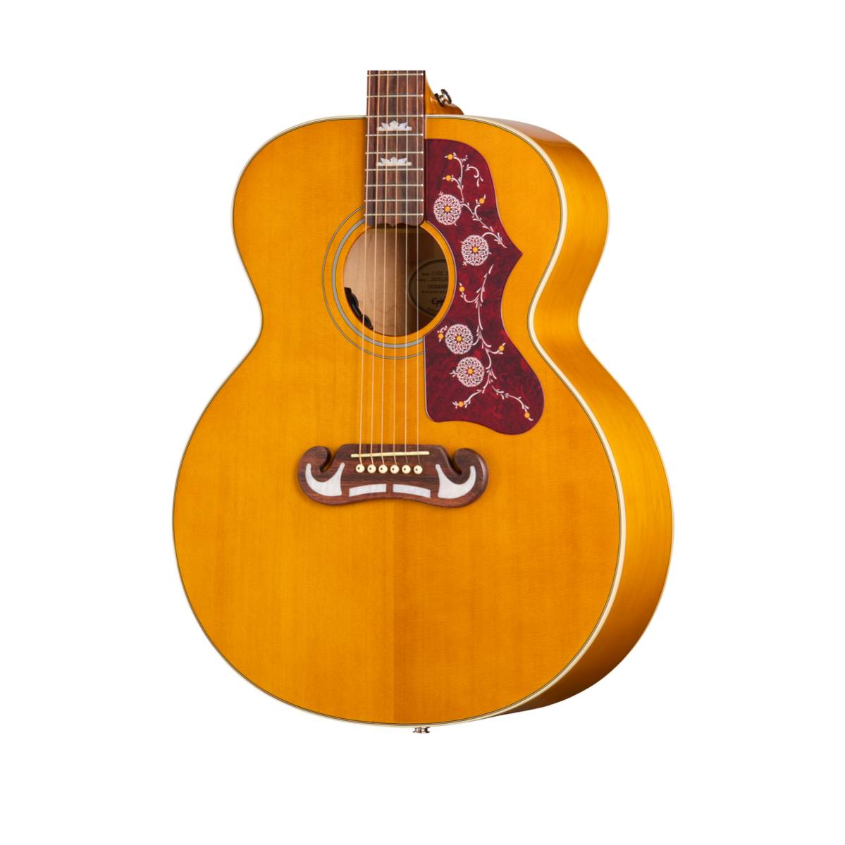 Epiphone J-200 Studio Acoustic Guitar Natural w/ Pickup - EASJ2ANNH1