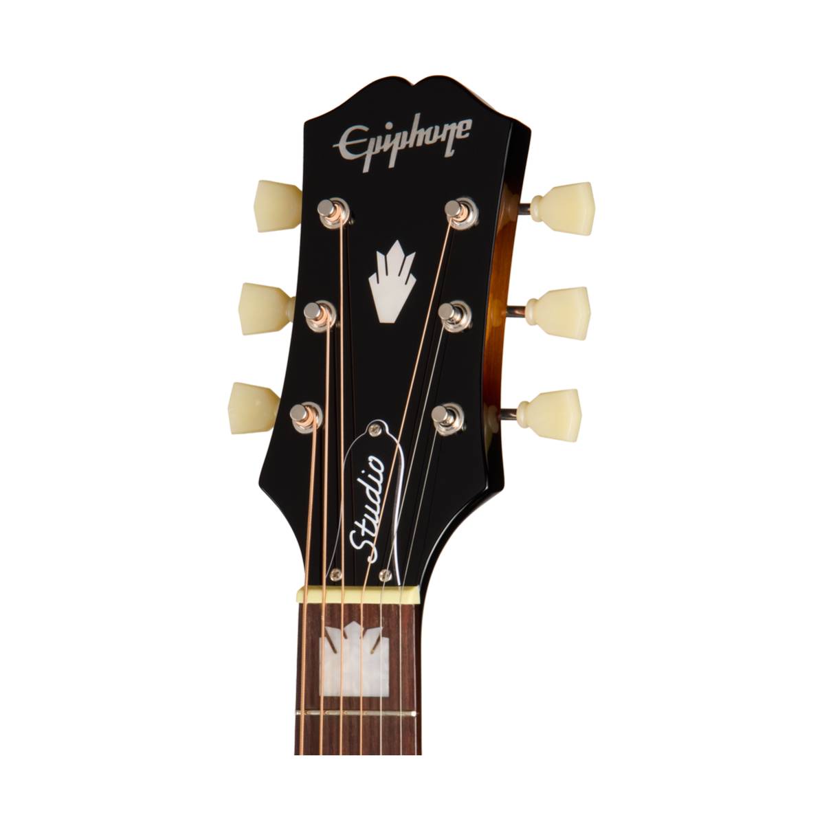 Epiphone J-200 Studio Acoustic Guitar Vintage Sunburst w/ Pickup - EASJ2VSNH1