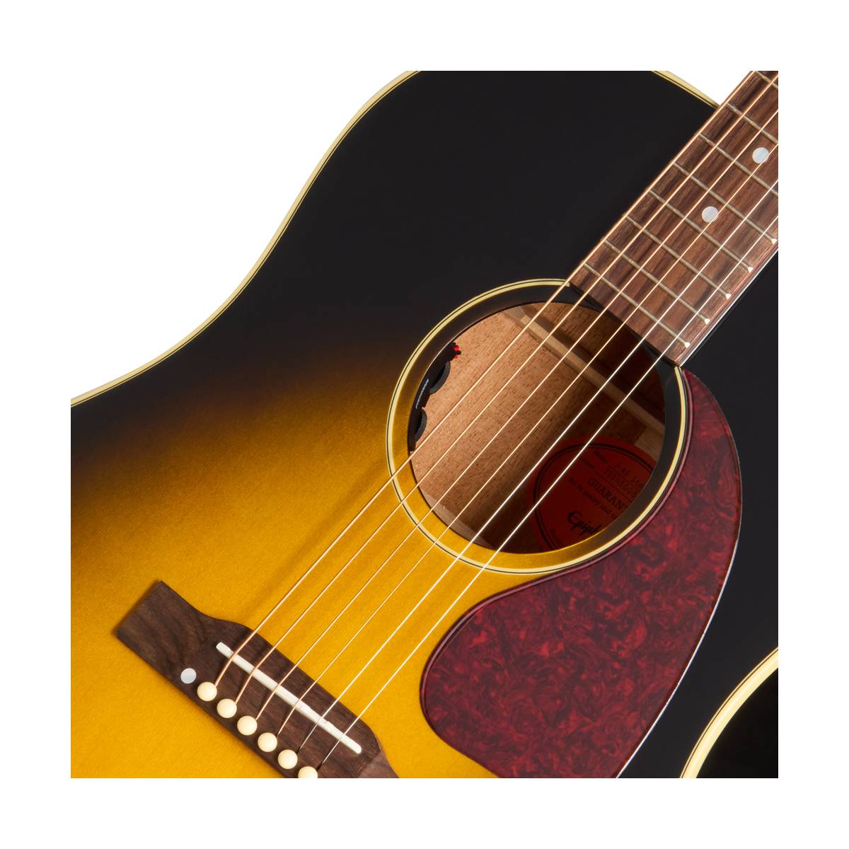 Epiphone J-45 Standard Acoustic Guitar Vintage Sunburst w/ Pickup - EIAJ4SVSNH1