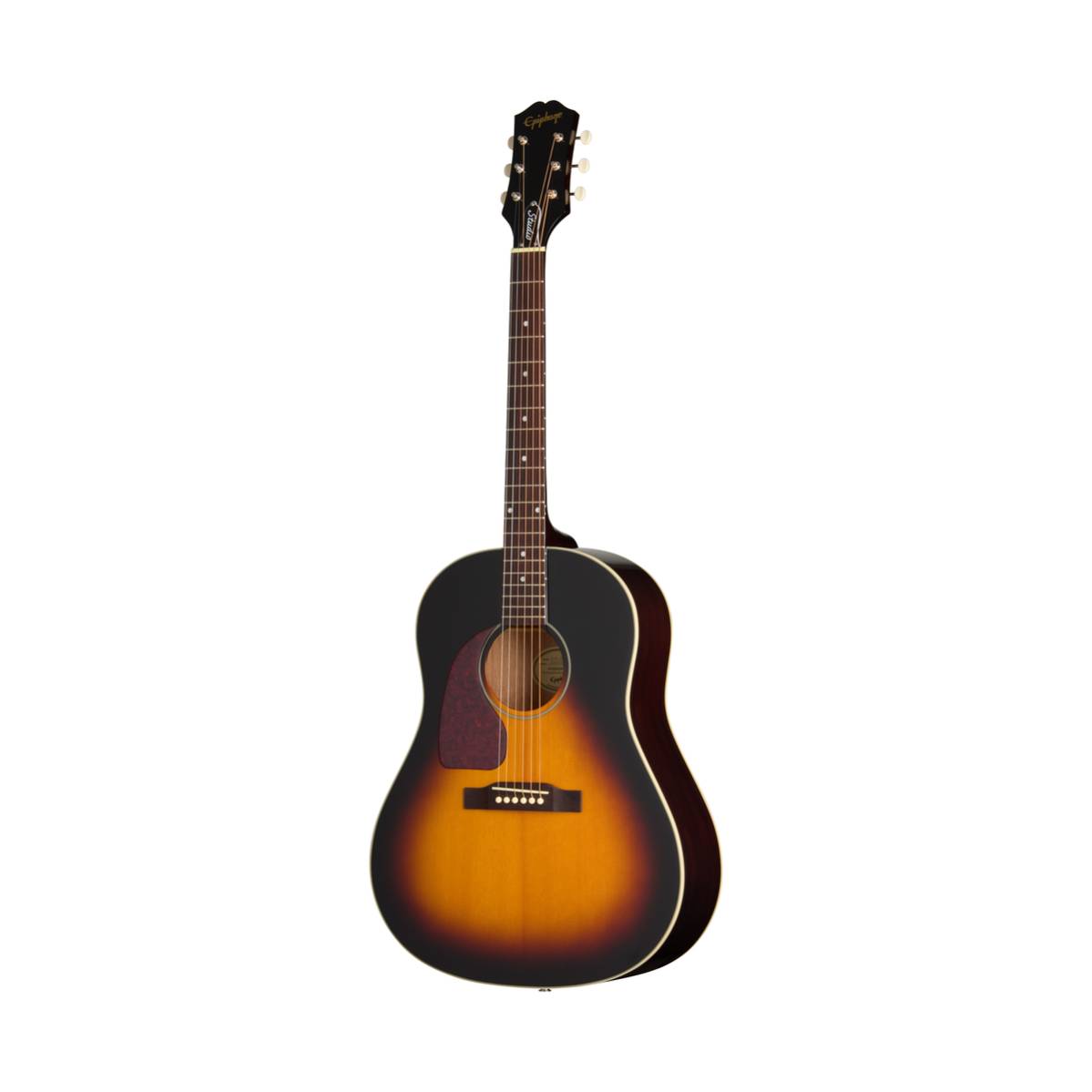 Epiphone J-45 Studio Acoustic Guitar Left Handed Vintage Sunburst w/ Pickup - EAS45VSNH1L