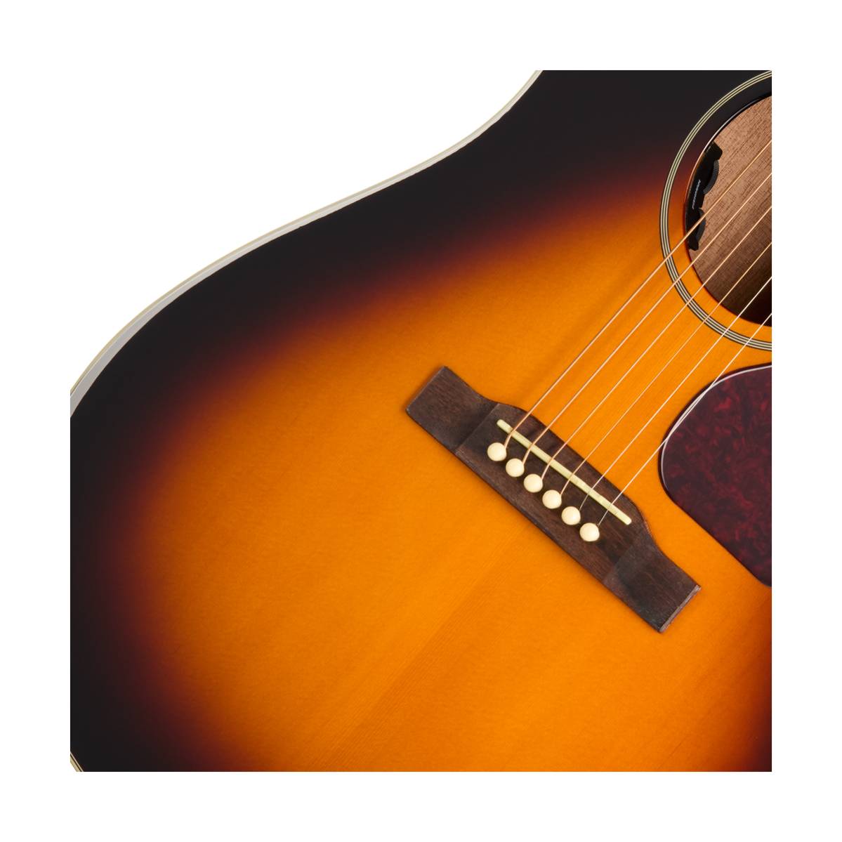 Epiphone J-45 Studio Acoustic Guitar Vintage Sunburst w/ Pickup - EAS45VSNH1
