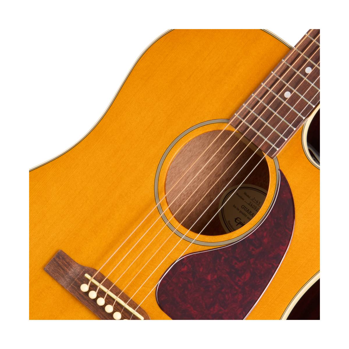 Epiphone J-45 Studio EC Acoustic Guitar Natural w/ Pickup - EAS4CANNH1