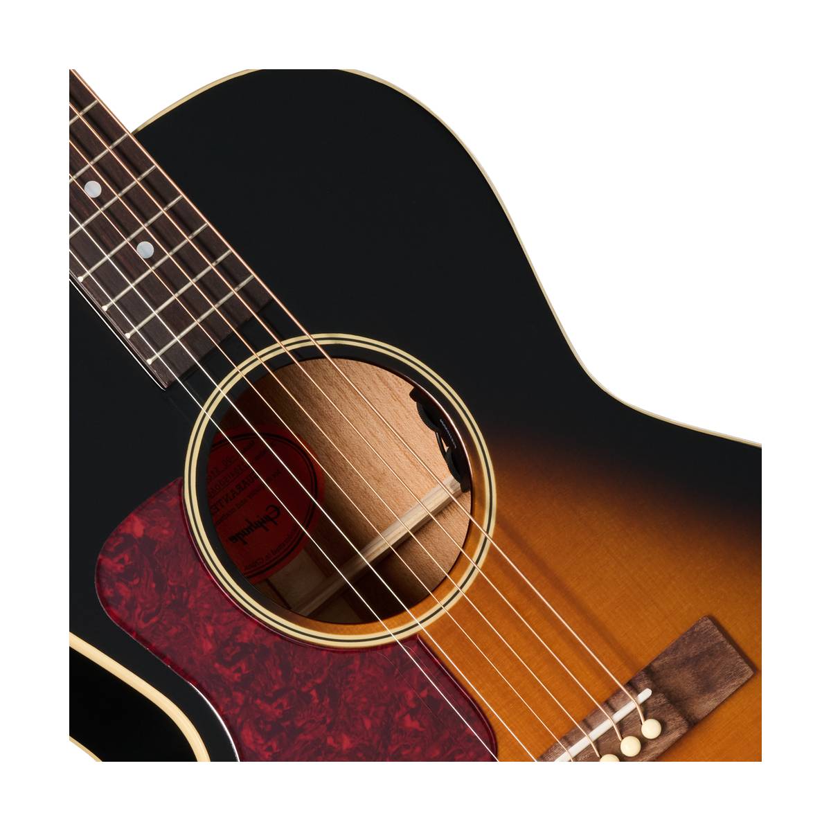 Epiphone L-00 Standard Acoustic Guitar Left Handed Vintage Sunburst w/ Pickup - EIALSVSNH1L