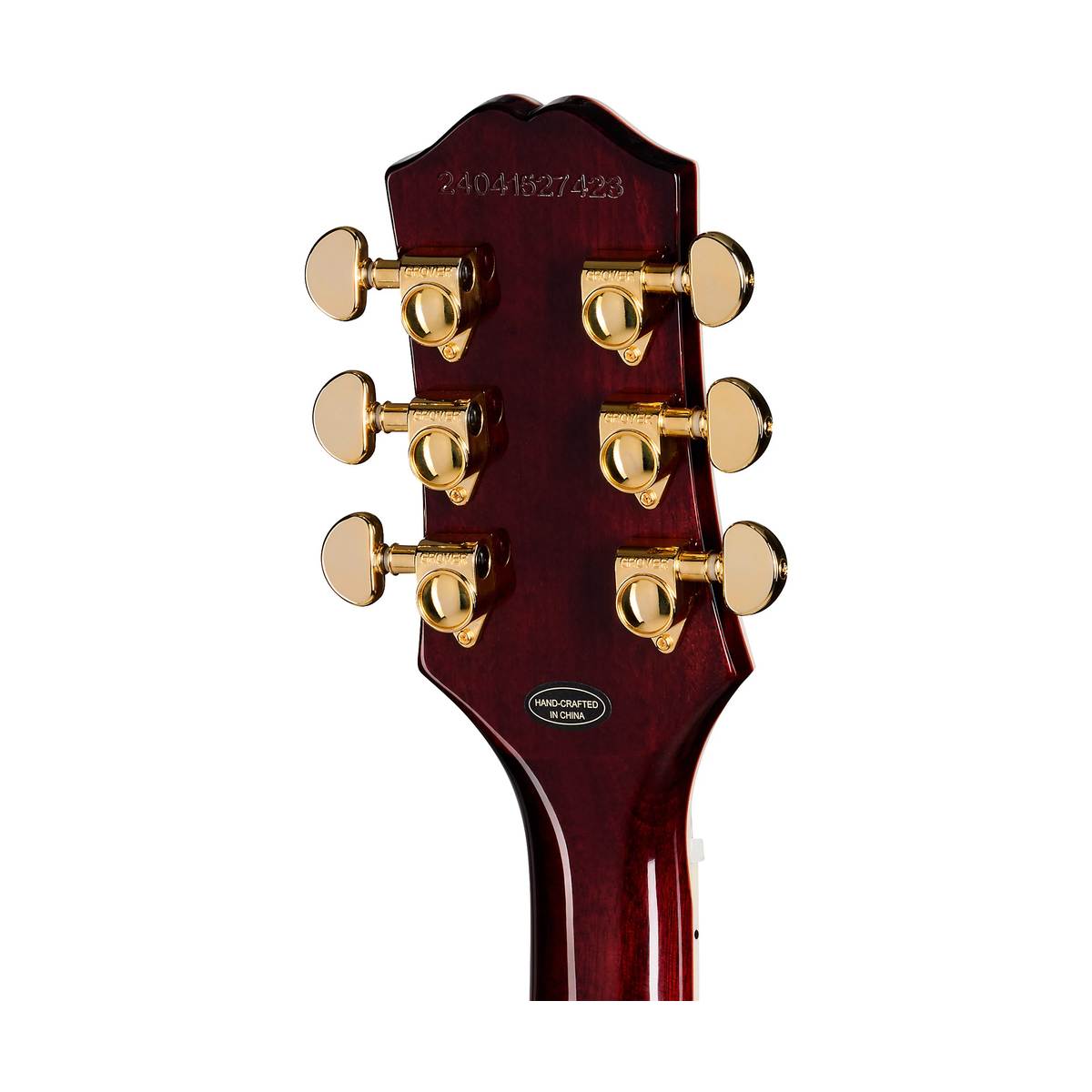Epiphone Les Paul Custom Figured Electric Guitar Iced Tea Burst w/ Bag - EILPCITGH3