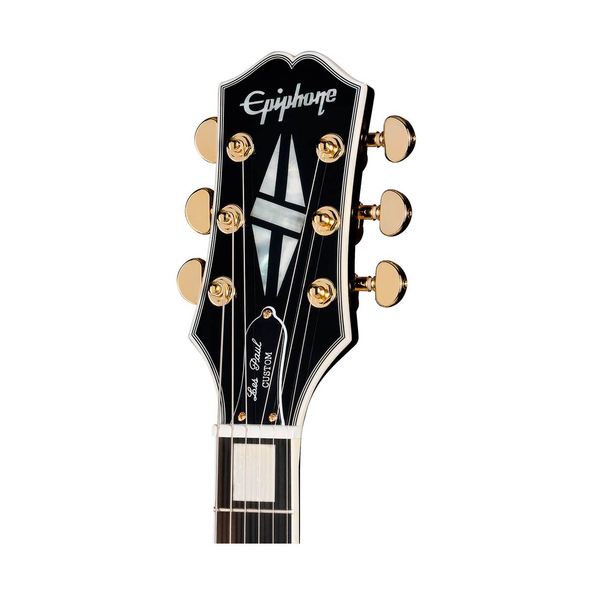 Epiphone Les Paul Custom Quilt Electric Guitar Cobra Burst w/ Bag - EILPCCOGH3