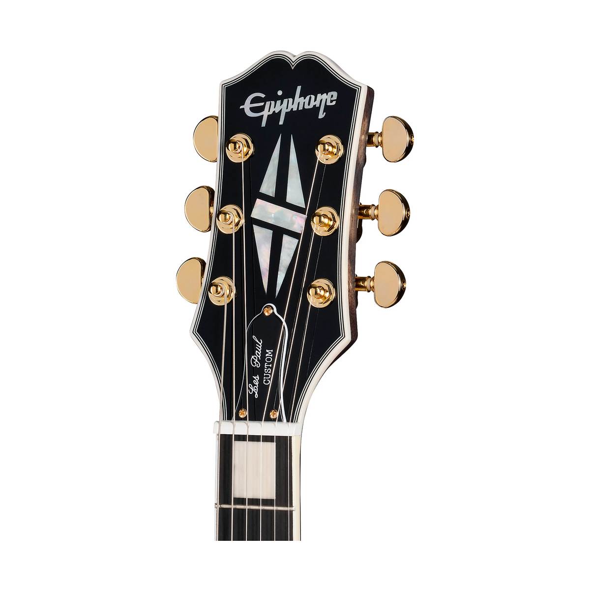 Epiphone Les Paul Custom Quilt Electric Guitar Ocean Blue Burst w/ Bag - EILPCOBGH3