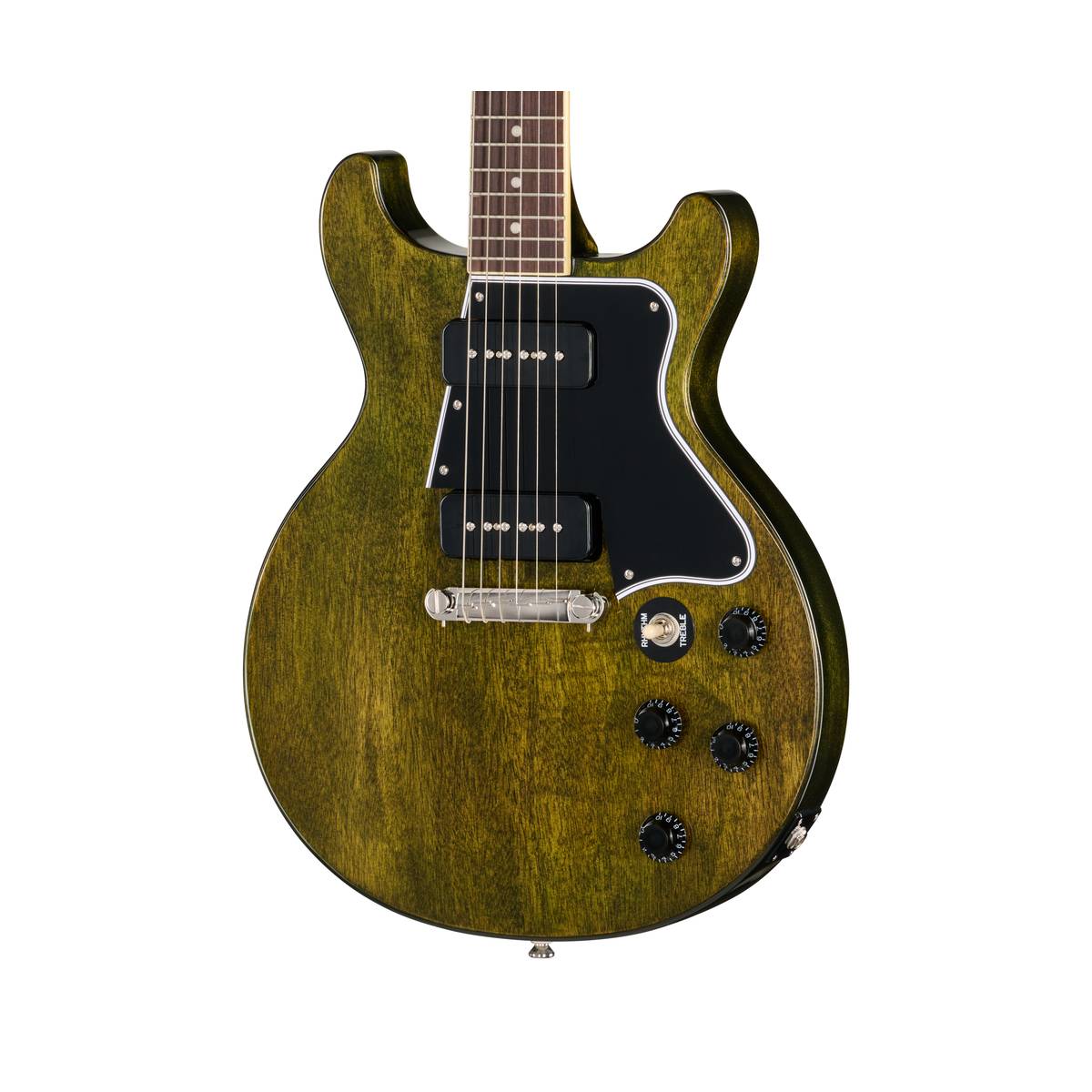 Epiphone Les Paul Special Double Cut Electric Guitar Silver Fox - EILSDSFNH1