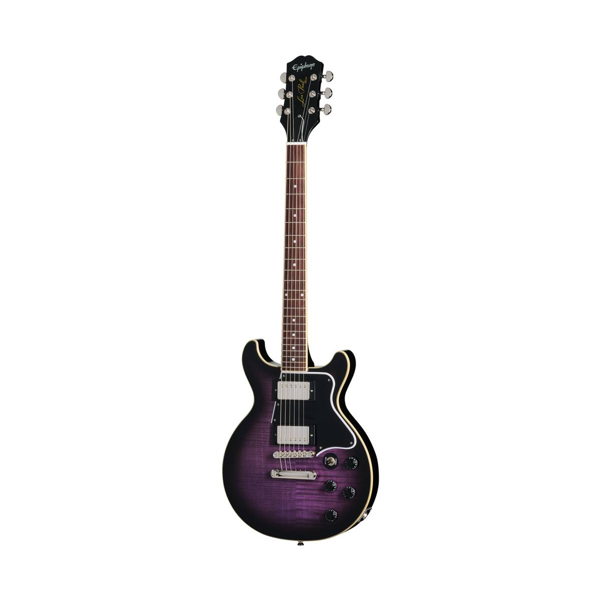 Epiphone Les Paul Special Double Cut Figured Electric Guitar Purple Burst - EILSDFPBNH1