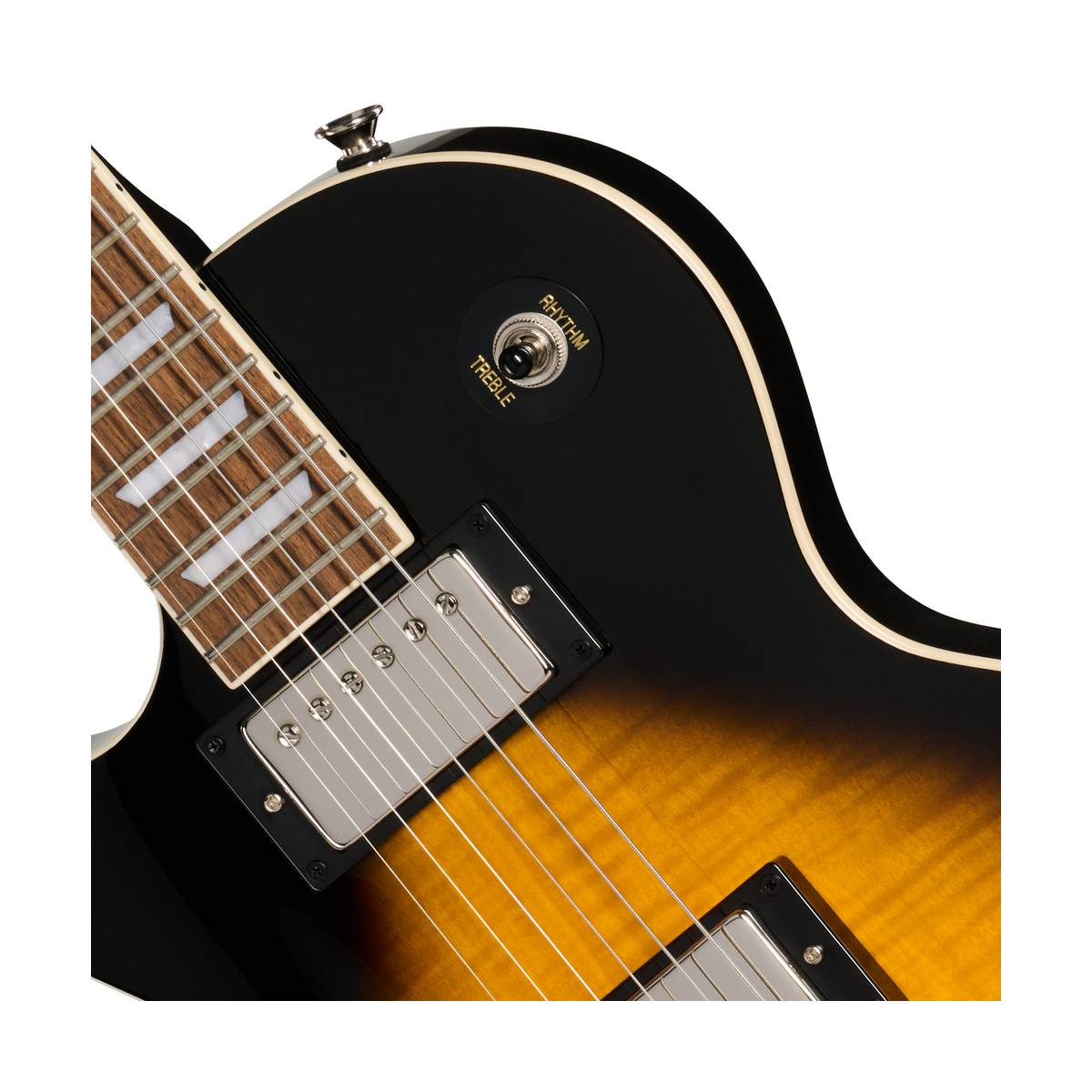 Epiphone Les Paul Tribute Electric Guitar Left Handed Vintage Sunburst - E1LPTPVSNH1L