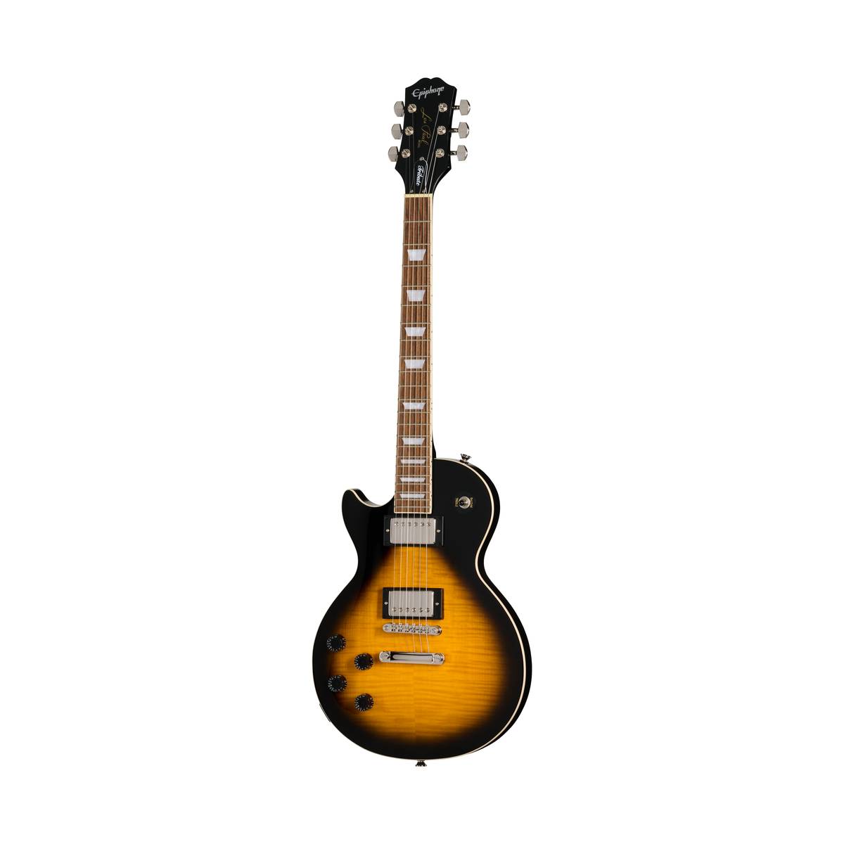 Epiphone Les Paul Tribute Electric Guitar Left Handed Vintage Sunburst - E1LPTPVSNH1L