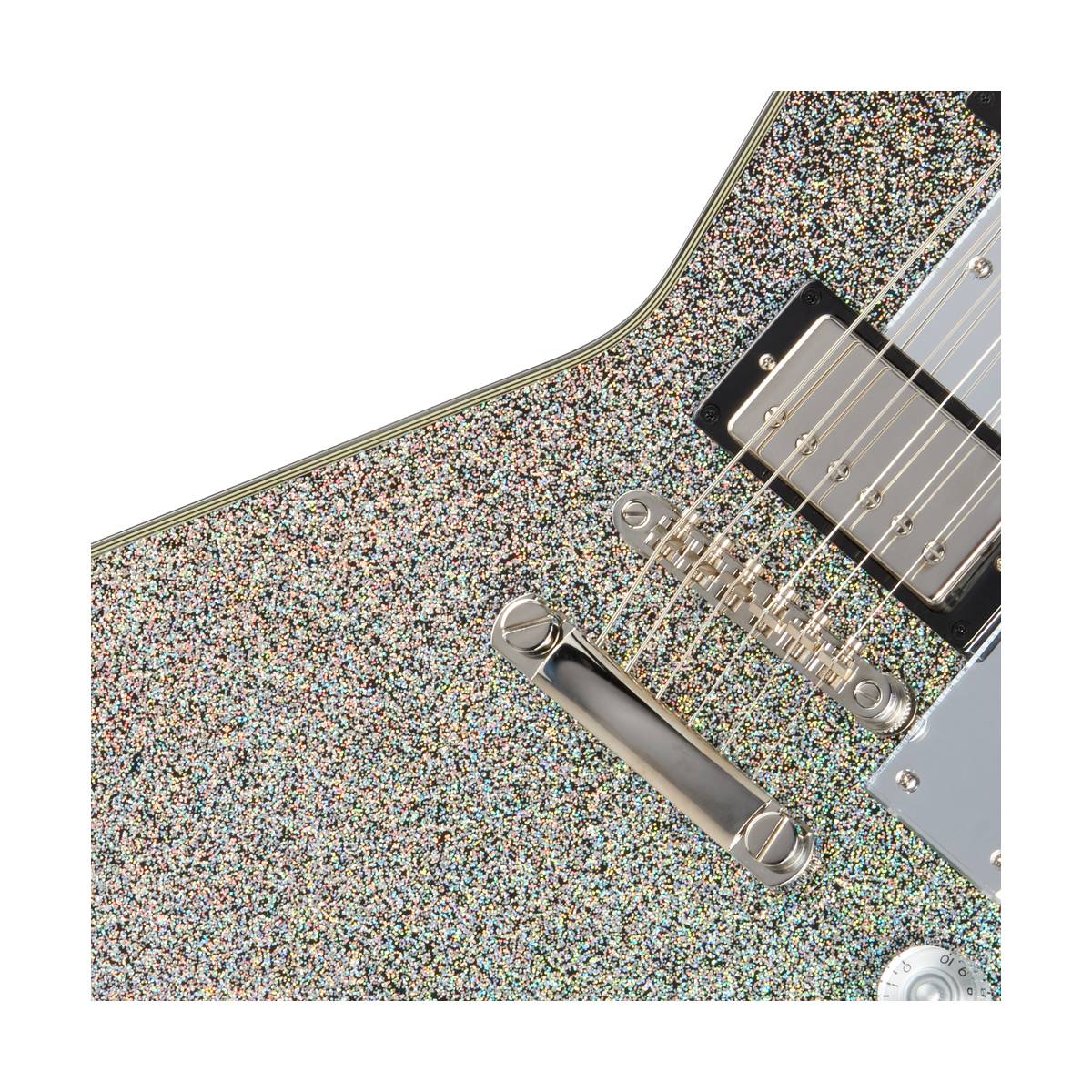 Epiphone Lzzy Hale Explorer Black Holograph Sparkle - EILHEXDSNH