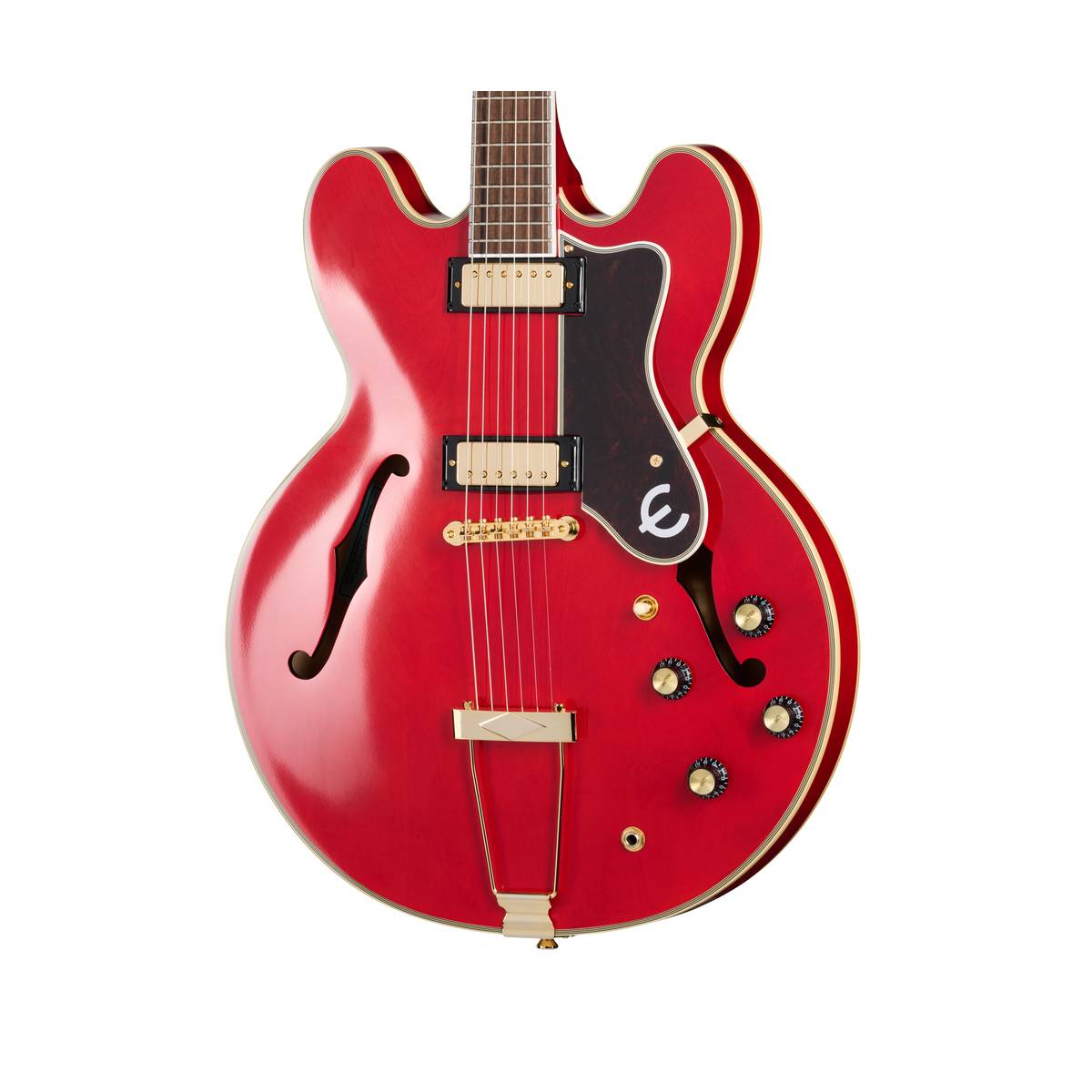 Epiphone Masterbuilt Gem Archer Signature Sheraton Electric Guitar Cherry Red - EMGASCHGH1