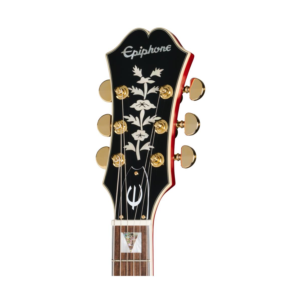 Epiphone Masterbuilt Gem Archer Signature Sheraton Electric Guitar Cherry Red - EMGASCHGH1