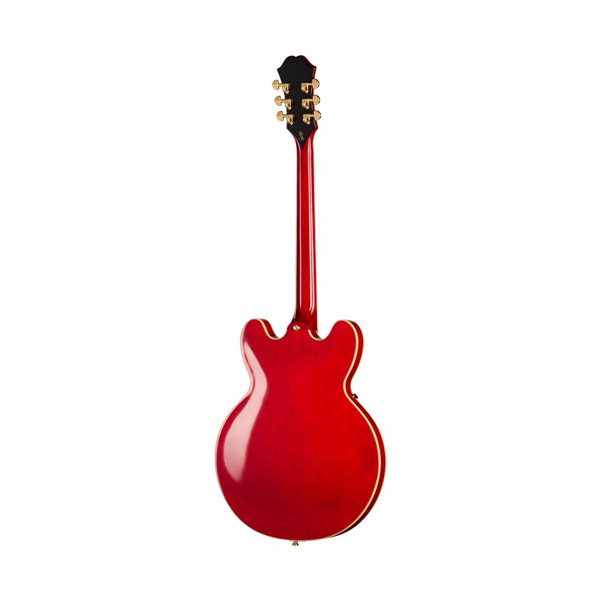 Epiphone Masterbuilt Gem Archer Signature Sheraton Electric Guitar Left Handed Cherry Red - EMGASCHGH1L