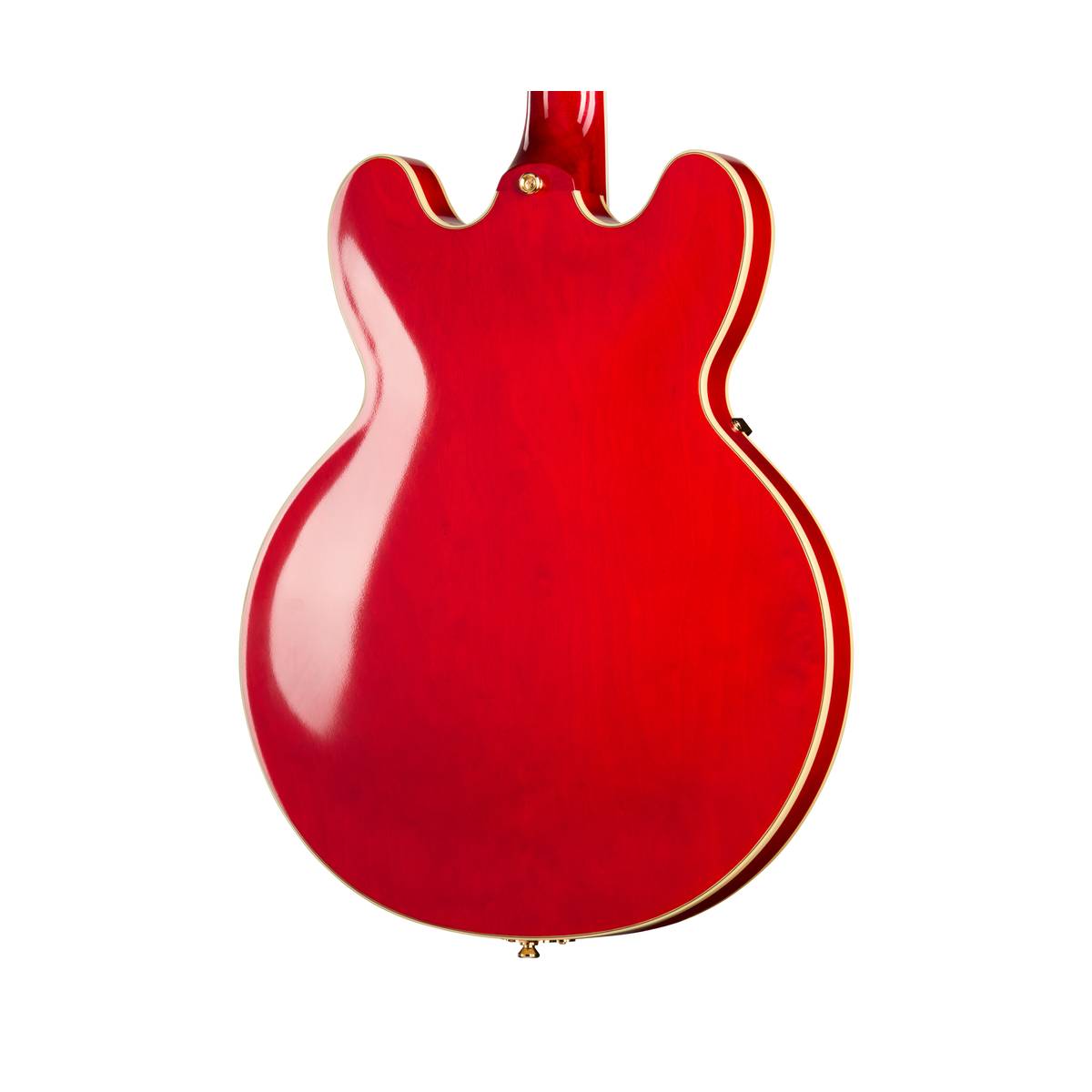 Epiphone Masterbuilt Gem Archer Signature Sheraton Electric Guitar Left Handed Cherry Red - EMGASCHGH1L
