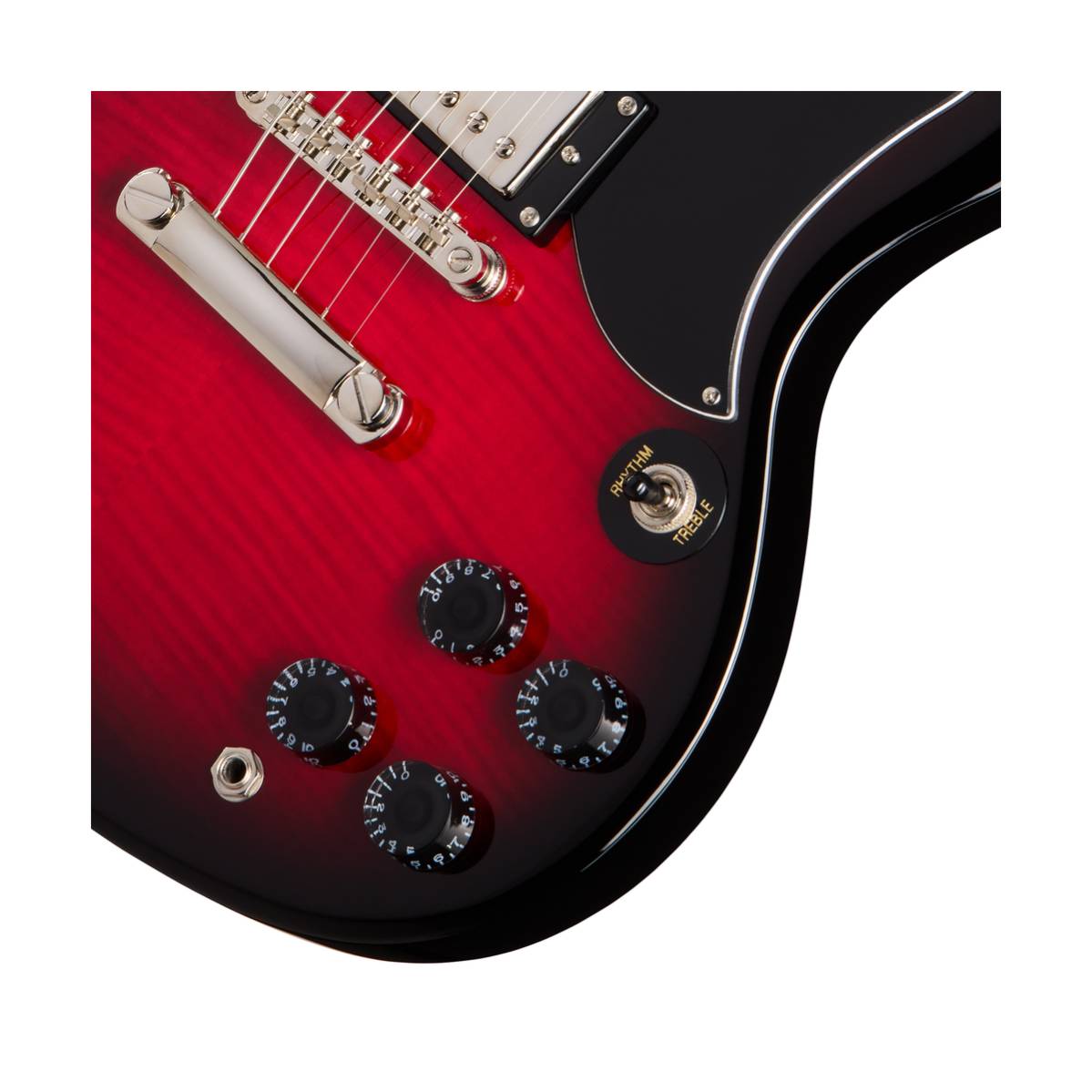 Epiphone SG Tribute Electric Guitar Cherry Burst - E1SGTPCBNH1