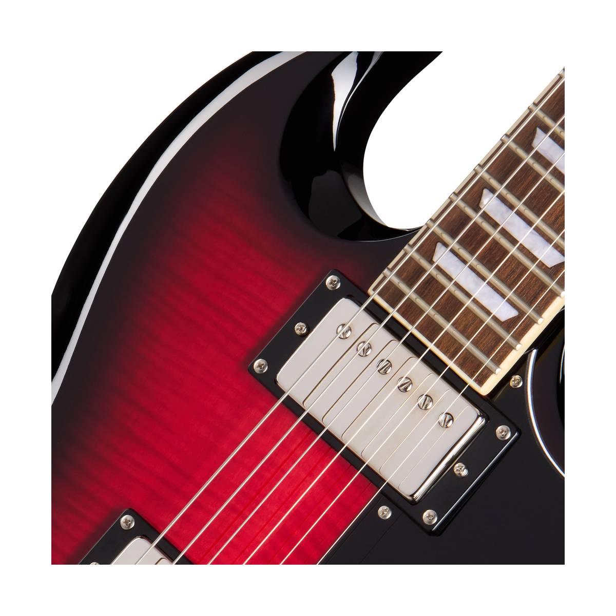 Epiphone SG Tribute Electric Guitar Cherry Burst - E1SGTPCBNH1