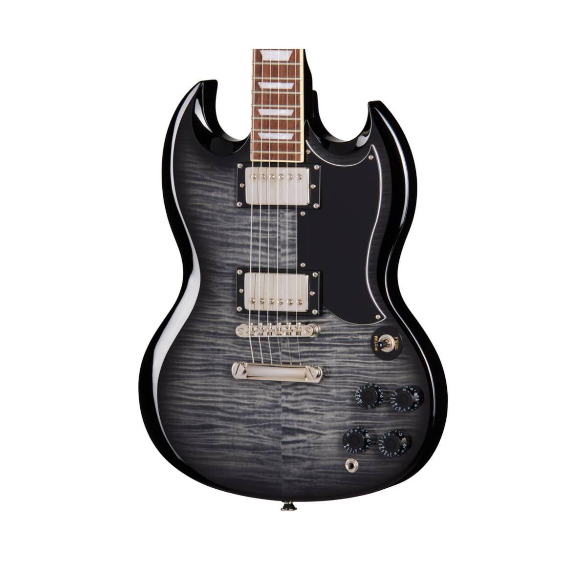 Epiphone SG Tribute Electric Guitar Ebony Burst - E1SGTPEBBNH1