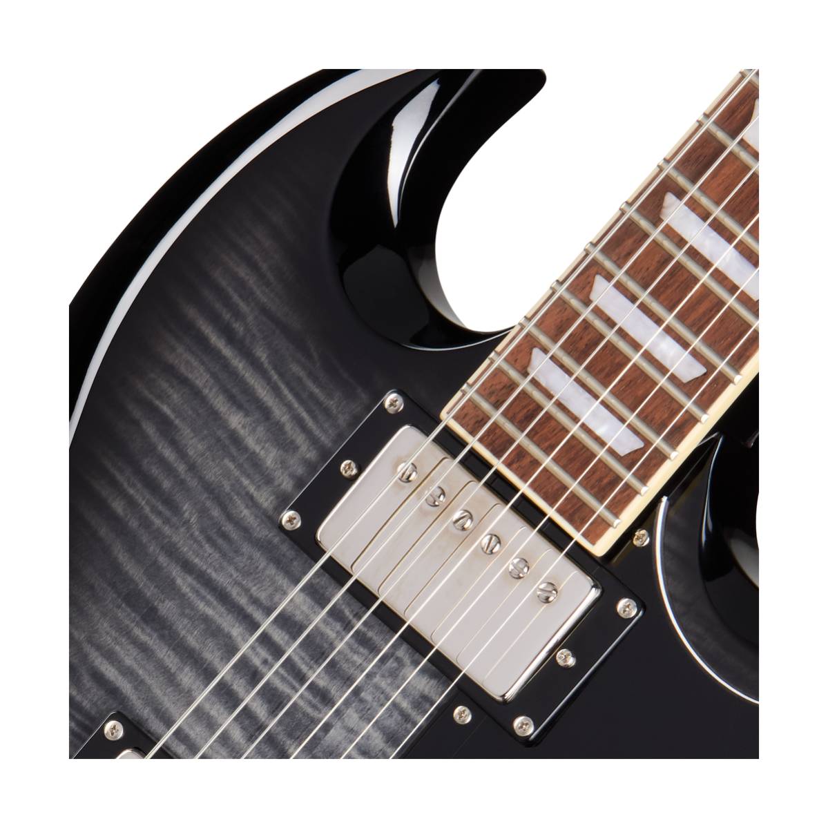 Epiphone SG Tribute Electric Guitar Ebony Burst - E1SGTPEBBNH1