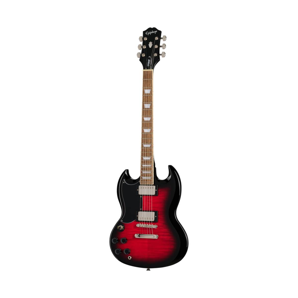 Epiphone SG Tribute Electric Guitar Left Handed Cherry Burst - E1SGTPCBNH1L