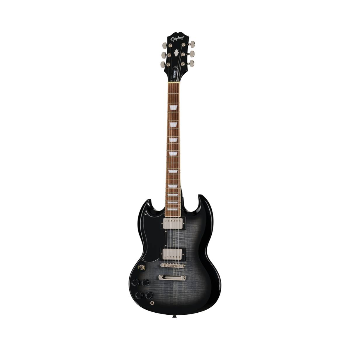 Epiphone SG Tribute Electric Guitar Left Handed Ebony Burst - E1SGTPEBBNH1L
