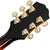 Epiphone Sheraton Frequensator Electric Guitar Semi-Hollow Vintage Sunburst w/ GigBag - EOSHVSGH1