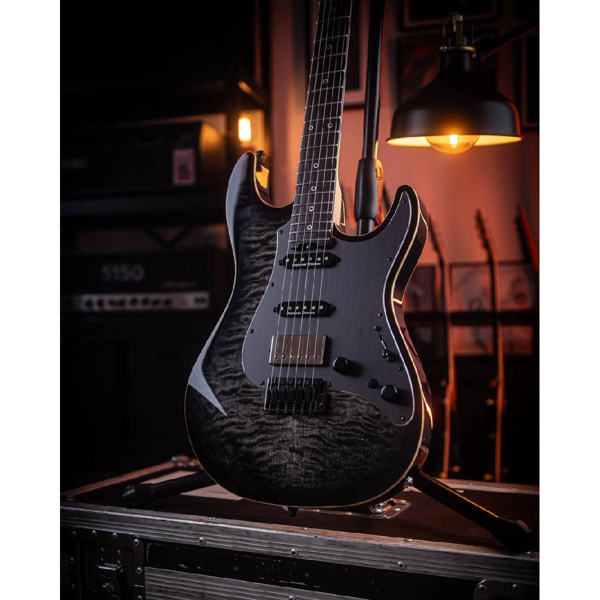 ESP Custom Shop 20th Anniversary Snapper Electric Guitar See Thru Black