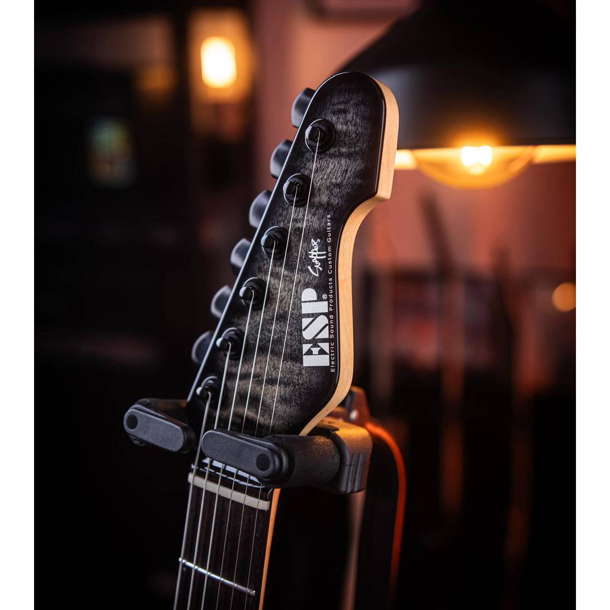 ESP Custom Shop 20th Anniversary Snapper Electric Guitar See Thru Black