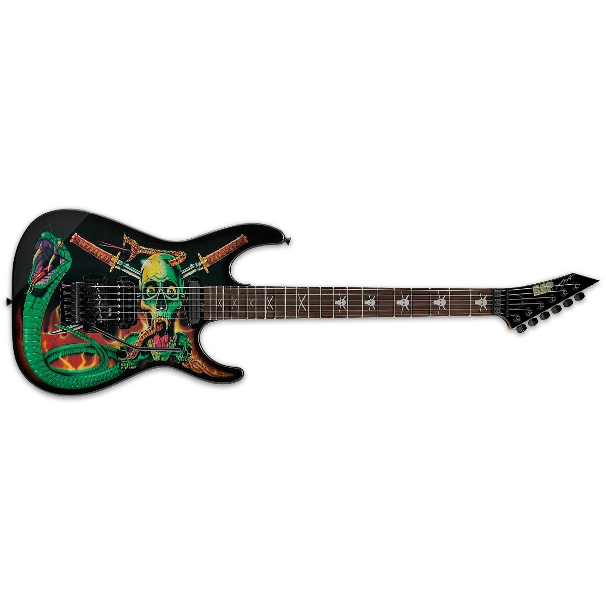 ESP Custom Shop Skulls & Snakes George Lynch Signature Electric Guitar