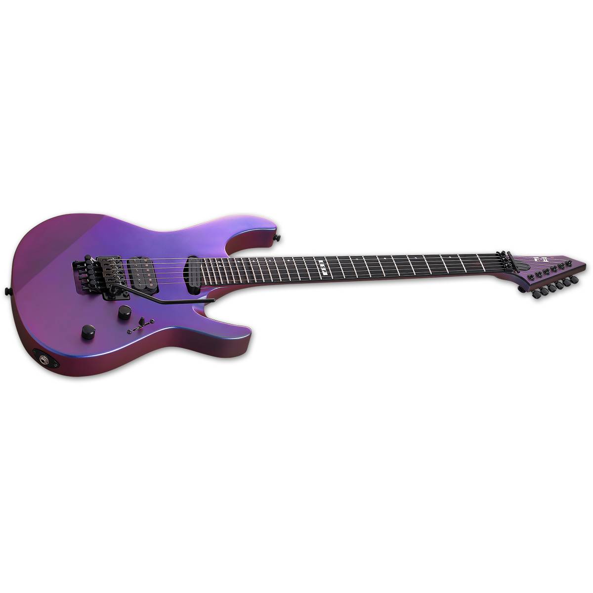 ESP E-II Maverick Electric Guitar Andromeda II Satin w/ Duncans & Floyd Rose