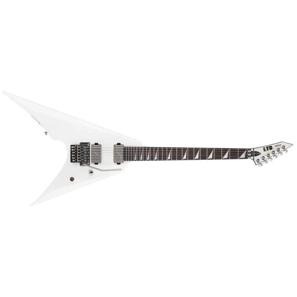 ESP LTD ARROW-1000 Electric Guitar Pearl White w/ Floyd Rose & Fishmans