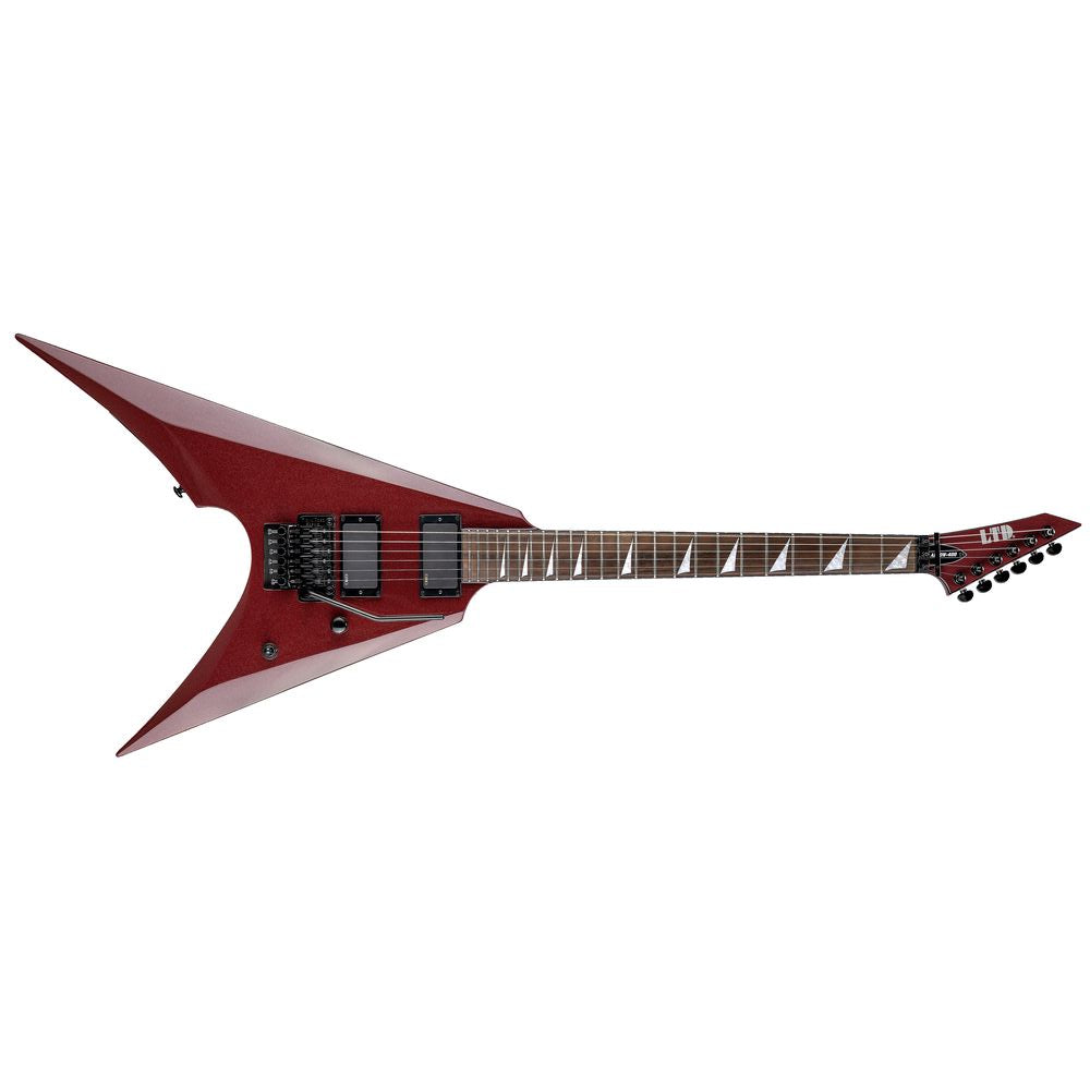 ESP LTD ARROW-400 Electric Guitar Scarlet Metallic w/ Floyd Rose & EMGs