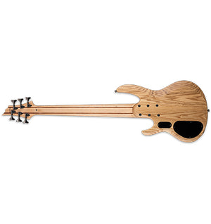 ESP LTD B-206SM Bass Guitar 6-String Natural Satin Spalted Maple Top w/ Active EQ