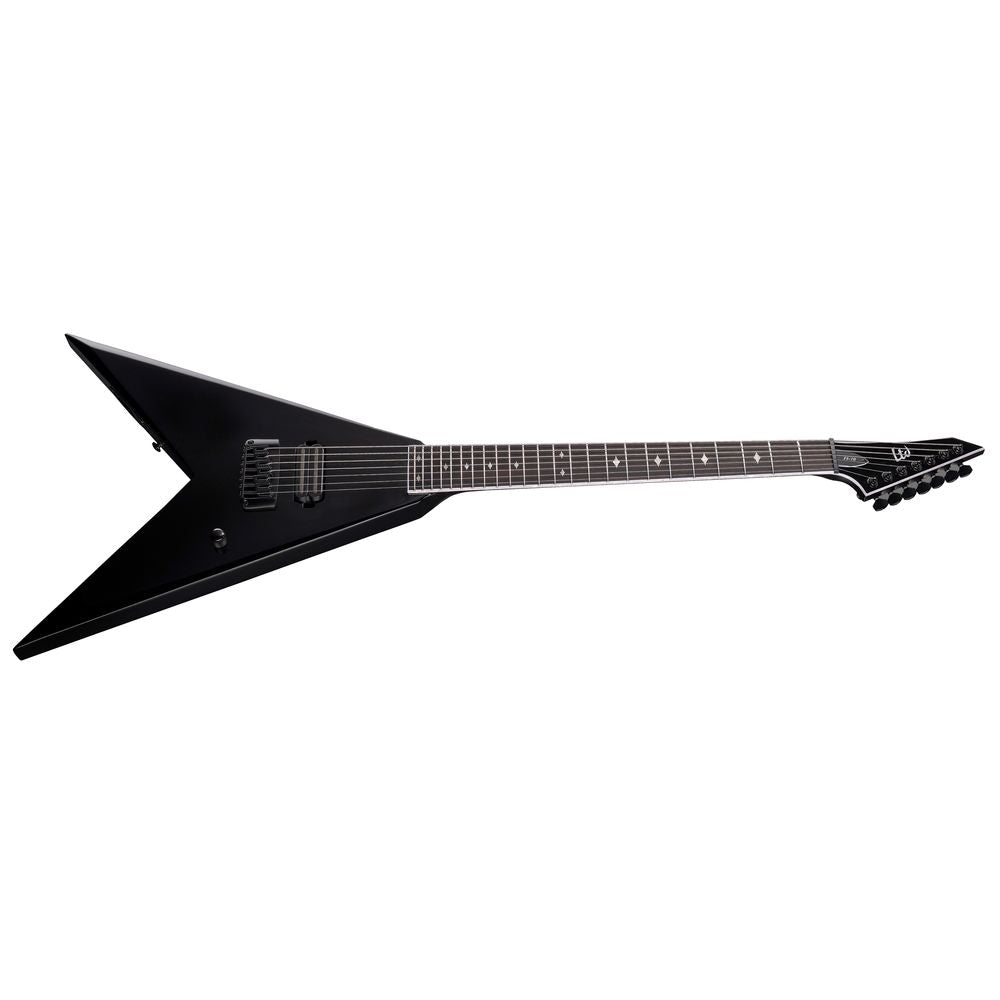 ESP LTD Jack Simmons Signature JS-7 BARITONE Electric Guitar 7-String Black w/ Fishman