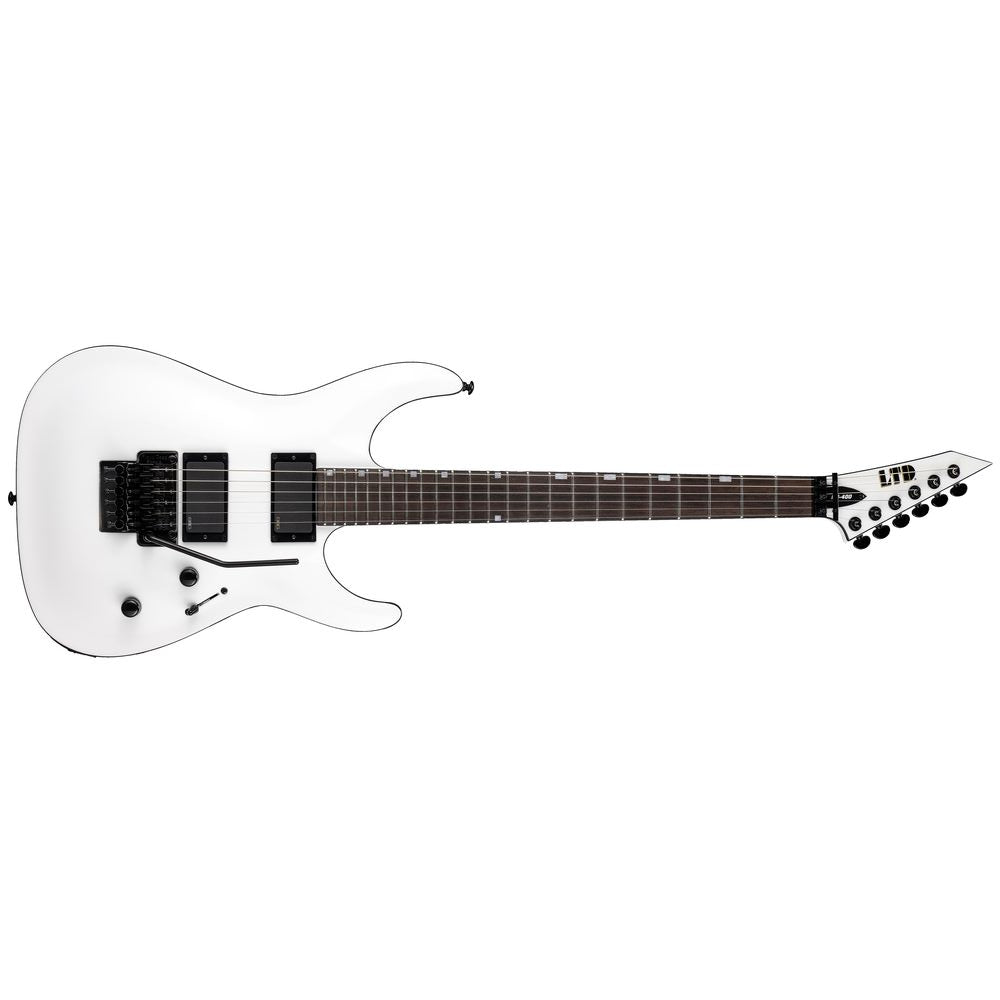 ESP LTD MH-400 Electric Guitar Snow White w/ Floyd Rose &amp; EMGs