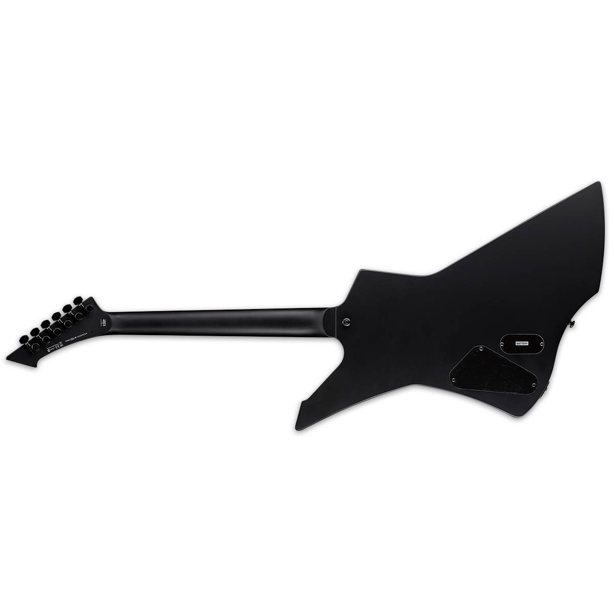 ESP LTD Snakebyte James Hetfield Signature Electric Guitar Black Satin w/ EMGs