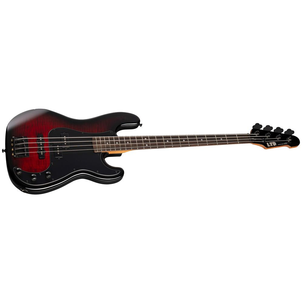 ESP LTD SURVEYOR-204DX Bass Guitar Red Burst
