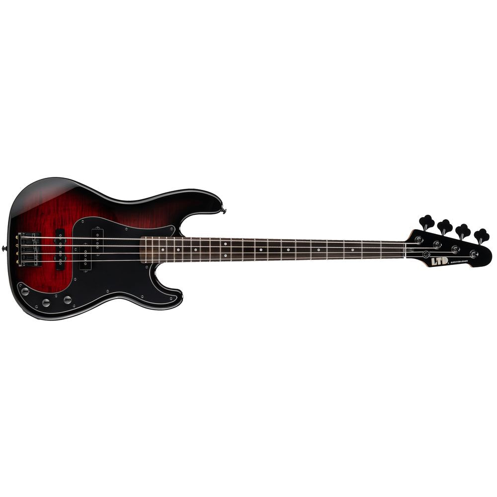 ESP LTD SURVEYOR-204DX Bass Guitar Red Burst