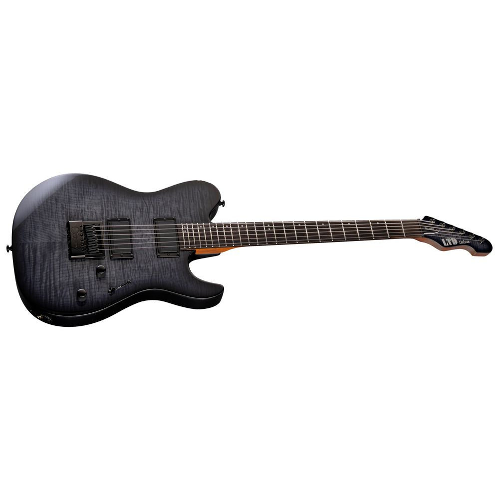 ESP LTD TH-1000 EVERTUNE Electric Guitar Flame Maple See Thru Black Sunburst w/ Duncans
