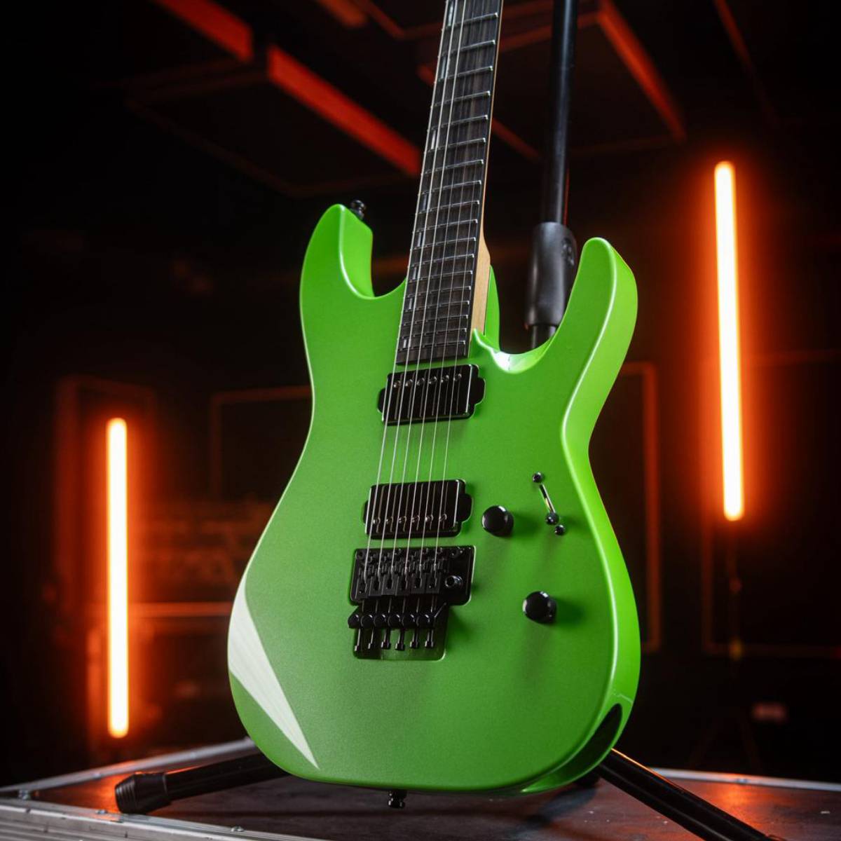 ESP Original Custom Shop M-II DX SE Electric Guitar Signal Green