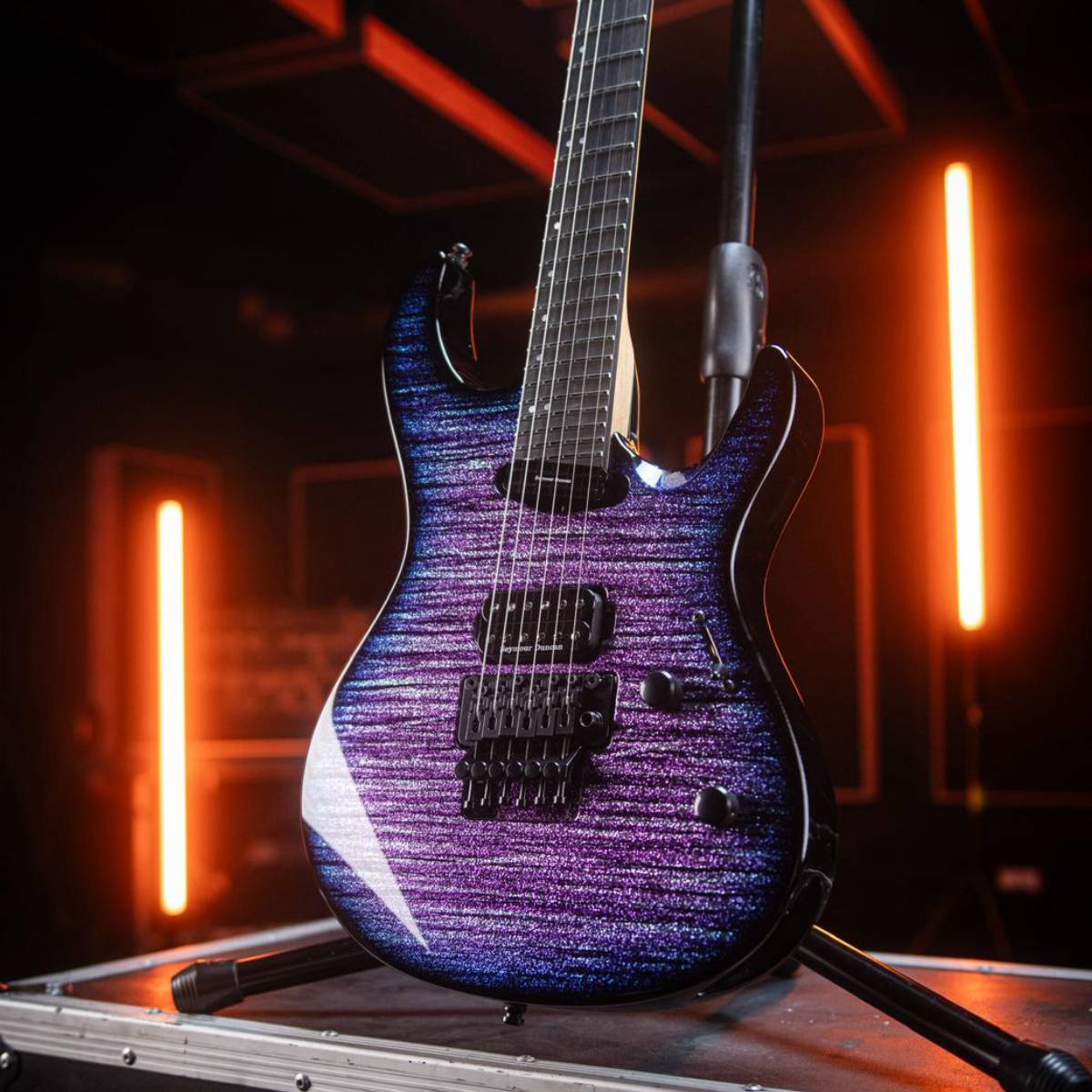 ESP Original Custom Shop MAVERICK SE Electric Guitar Glitterstorm Violet