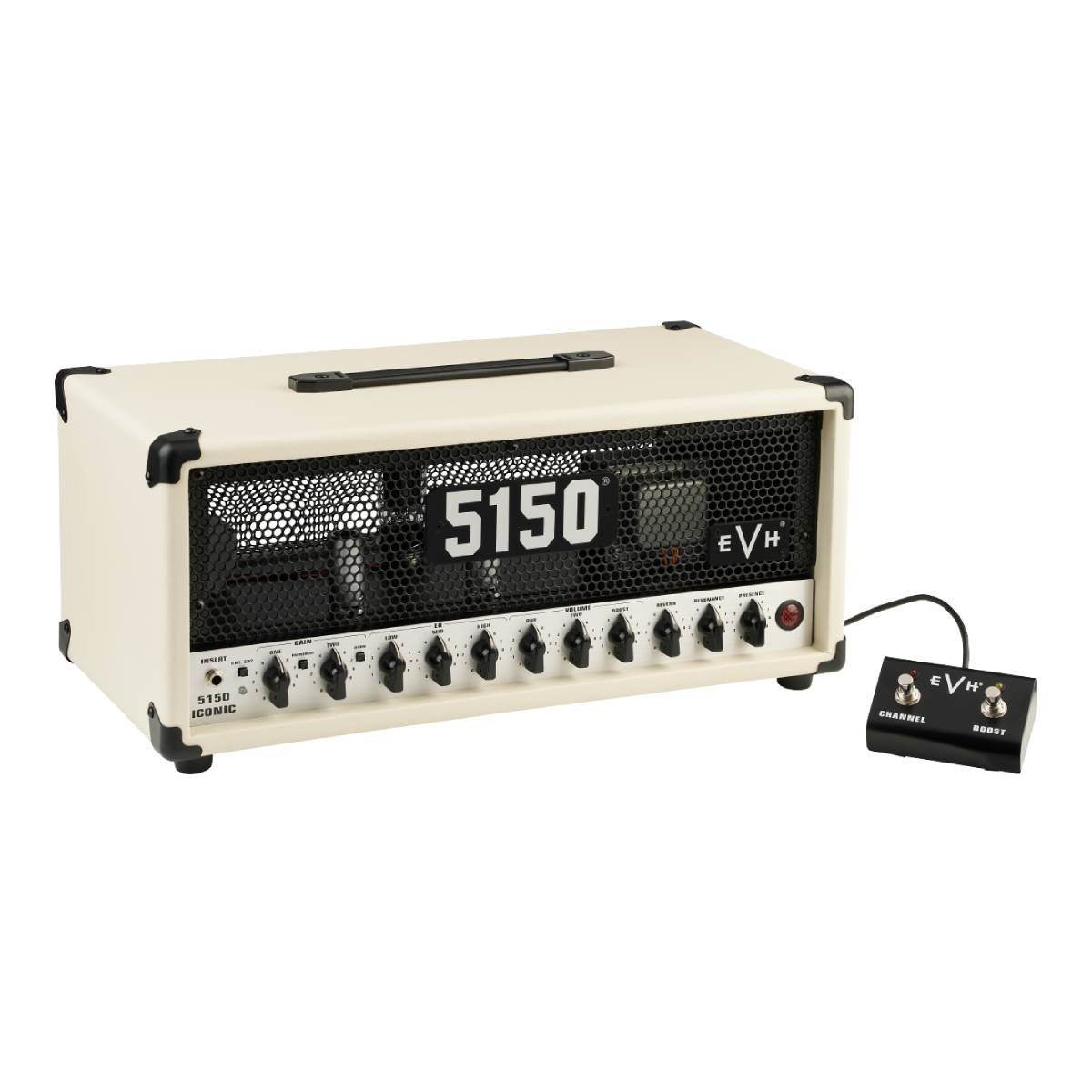 EVH 5150 Iconic Series 6L6 Guitar Amplifier 15w Head Amp Ivory - 2257603410