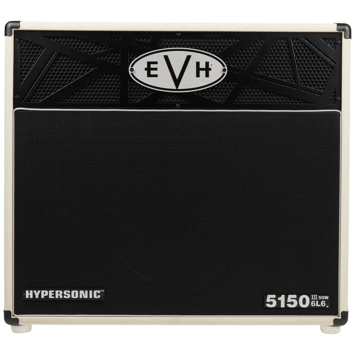 EVH 5150III Hypersonic 6L6 Guitar Amplifier 1x12" Combo Amp Ivory - 2256013410
