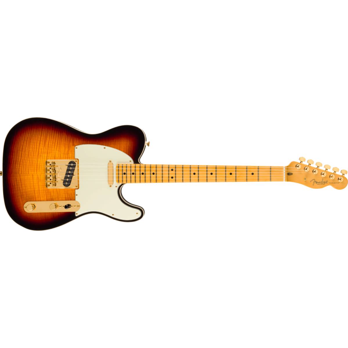 Fender 75th Anniversary American Professional Custom Telecaster Electric Guitar Maple FB 2-Color Sunburst - 0171022703