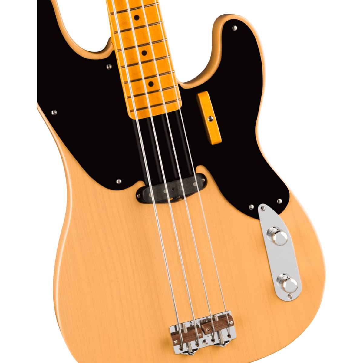 Fender 75th Anniversary American Vintage II 1951 Precision Bass Guitar Maple Fingerboard Butterscotch Blonde - 0177042850