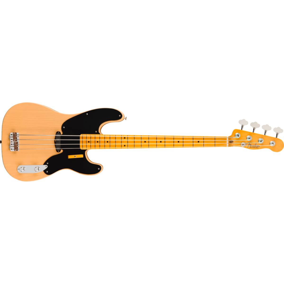 Fender 75th Anniversary American Vintage II 1951 Precision Bass Guitar Maple Fingerboard Butterscotch Blonde - 0177042850