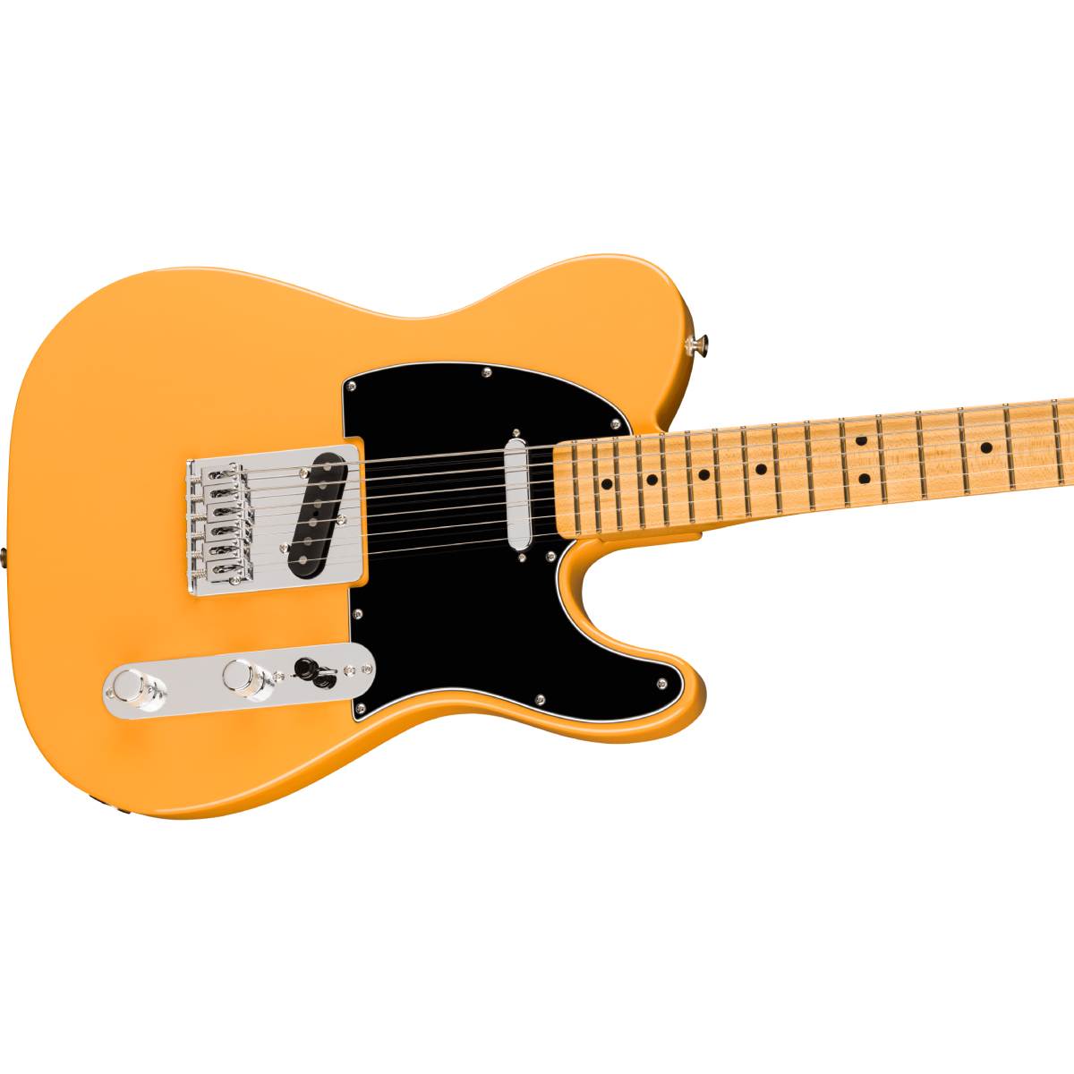 Fender 75th Anniversary Player II Baritone Telecaster Electric Guitar Maple Fingerboard Butterscotch Blonde - MIM 0147112550
